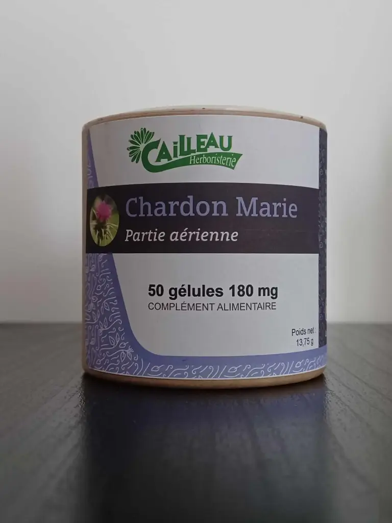 Gélules chardon-marie 200mg x50gél.