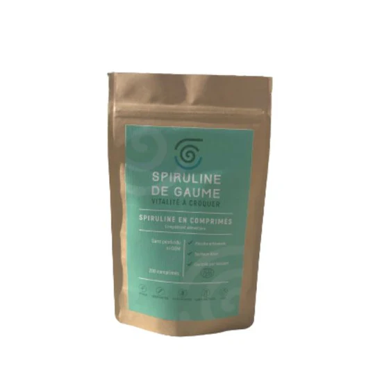 Spiruline de Gaume 200 cprs 100gr