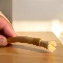 Miswak Brosse à dents naturelle en bois d’arak avec support de voyage 1 pièce