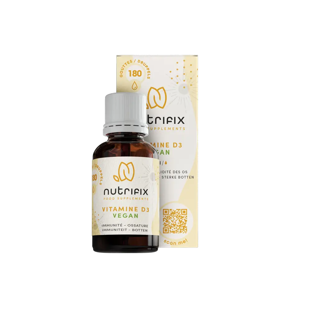 Vitamine D3 Vegan Nutrifix 180 gouttes  