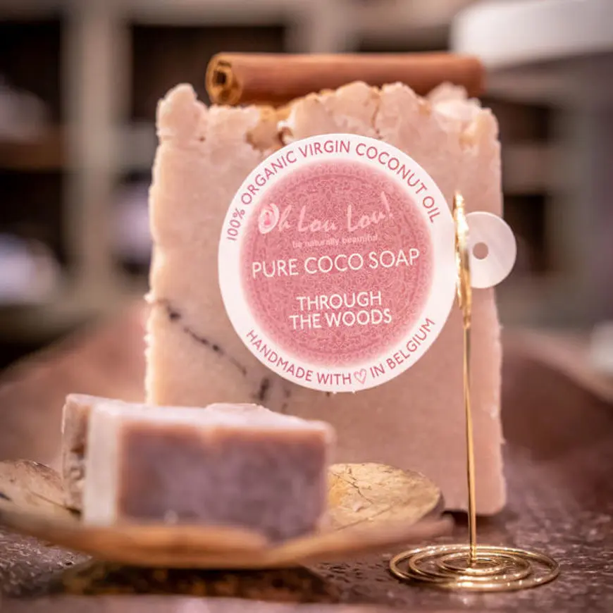 Savon BIO artisanal cèdre/through the woods 100g  