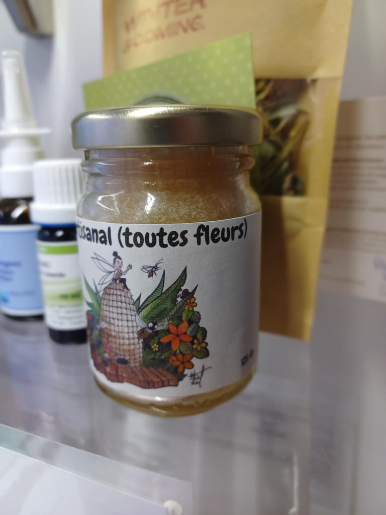 Miel d'été toutes fleurs artisanal de Branchon (Be-5310) 125g 
