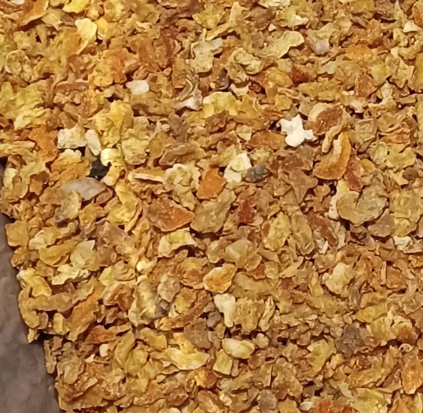 orange douce zeste coupé