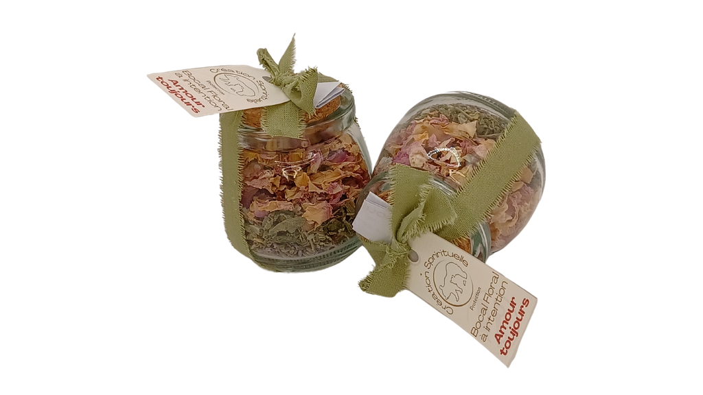 Bocal floral Amour toujours