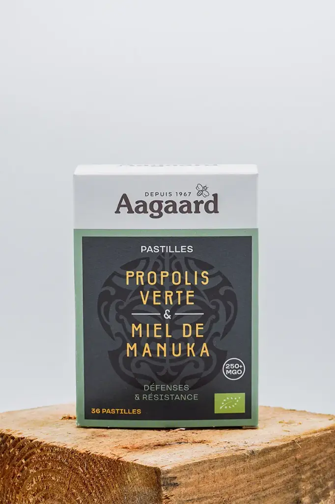 Pastilles Propolis verte & Miel de manuka 24 past Bio 
