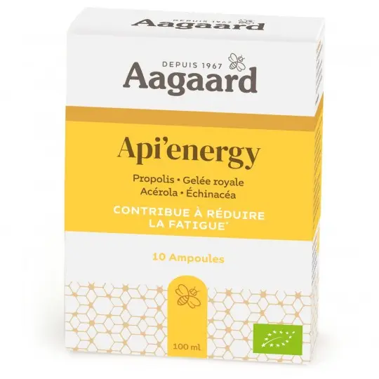 Ampoules Api'Energy 10 x 10 mL