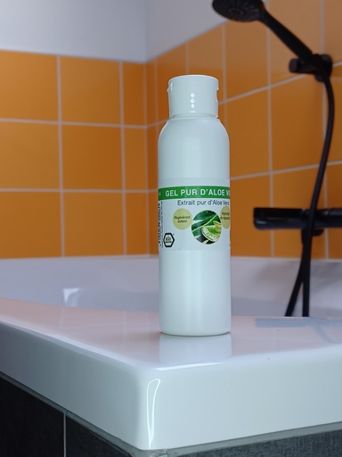 [COSM0102001B] Gel pur aloe vera 125mL  