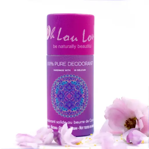 [COSM0208001G] Déodorant solide BIO au beurre de cacao, stick 30g