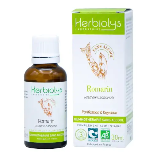 [GEM181513SA] Gemmo romarin sans alcool 30ml 