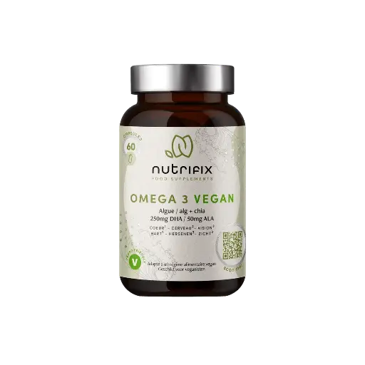 [CAOm3achVNu] Omega 3 Vegan Nutrifix + algue + chia 60 capsules 